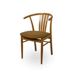 La silla de restaurante de madera SCANDI Roble
