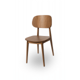 La silla de restaurante de madera NORM