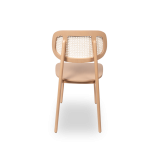 La silla de restaurante de madera NORM RATTAN