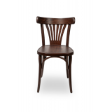 La silla de restaurante de madera LEGEND nogal oscuro