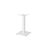 Mesa Da Bistro ALFA S blanco 80x80 Roble lírico