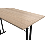 Mesa plegable FOLD-L BL 138x45 Roble Sonoma