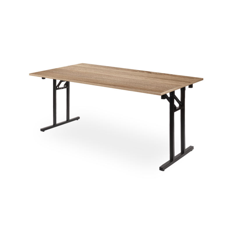 Mesa plegable DORIS-T 160x80 Roble Sonoma