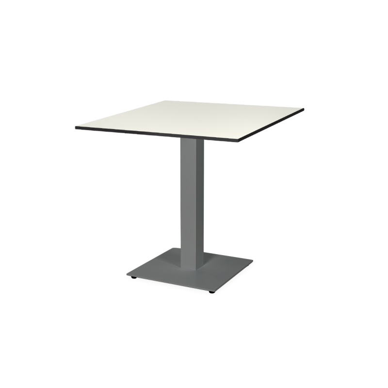 Mesa De Jardin De Cerveza ALFA S gris tablero HPL