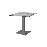 Mesa De Jardin De Cerveza ALFA S gris tablero HPL