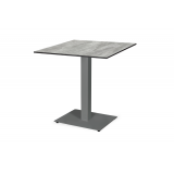 Mesa De Jardin De Cerveza ALFA 40x55 gris tablero HPL