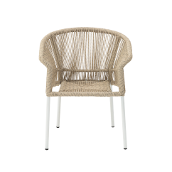 Silla de tecnorratán AUGUSTO beige