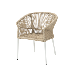 Silla de tecnorratán AUGUSTO beige