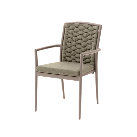 Silla de tecnorratán INTRECCIO beige