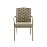 Silla de tecnorratán INTRECCIO beige