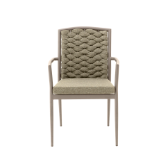 Silla de tecnorratán INTRECCIO beige