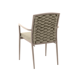 Silla de tecnorratán INTRECCIO beige