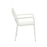 Silla de aluminio PUREZZA blanco