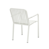 Silla de aluminio PUREZZA blanco