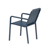 Silla de aluminio PUREZZA azul