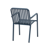 Silla de aluminio PUREZZA azul