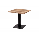 Mesa De Jardin De Cerveza ALFA S negro 70x70 Cafe Canyon