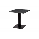 Mesa De Jardin De Cerveza ALFA S negro 69x69 Antracita