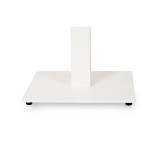 Mesa De Jardin De Cerveza ALFA S blanco 70x70 Piedra negra