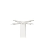 Mesa De Jardin De Cerveza ALFA S blanco 70x70 Blanco clásico