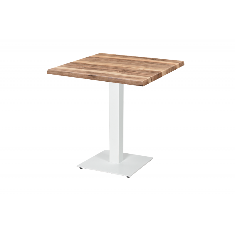 Mesa De Jardin De Cerveza ALFA S blanco 70x70 Cafe Canyon