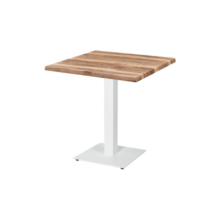 Mesa De Jardin De Cerveza ALFA S blanco 70x70 Cafe Canyon