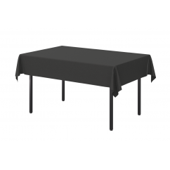 Mantel TB-100 240x140 cm negro