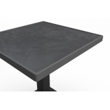 Mesa De Jardin De Cerveza CROSS COMFORT negro 69x69 Antracita