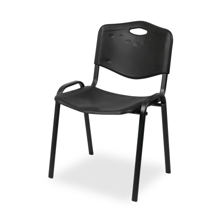 Silla de conferencia ISO PLAST BL Negro