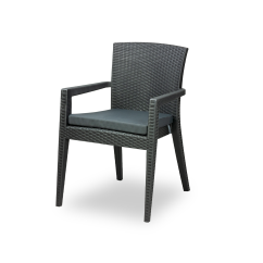 Cojín para las sillas de exterior fabricado en tejido HAITI