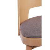 La silla de restaurante de madera SHELL TAP