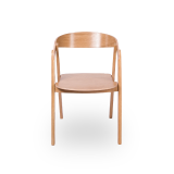 La silla de restaurante de madera FUTURA Roble