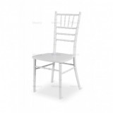 Las sillas para bodas CHIAVARI WOOD blanco